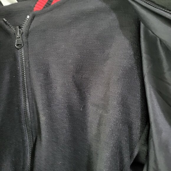 VTG Disney Wide World of Sports Bomber Varsity Jacket SZ M y2k Black - Picture 6 of 11